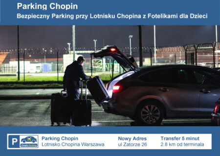 Bezpieczny Parking chopin parking lotnisko Warszawa